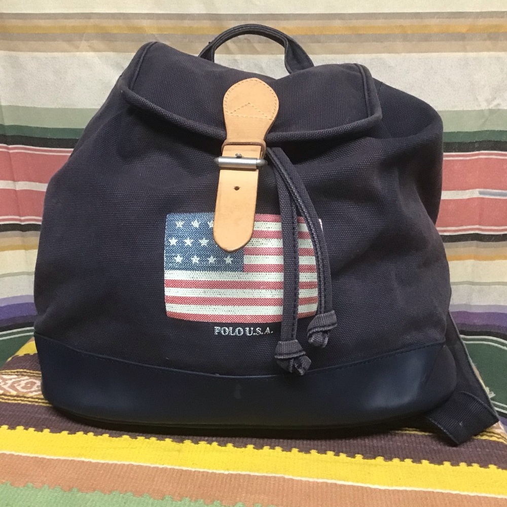 GUC Vintage Polo USA backpack